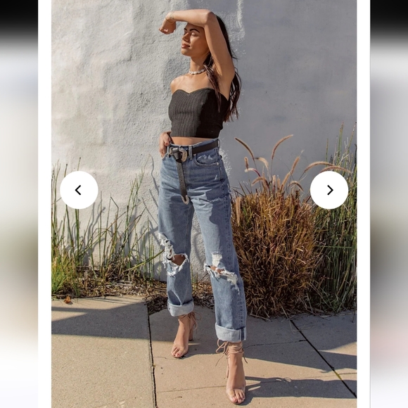 Agolde 90's Mid Rise Jean Size 23 - Picture 2 of 14